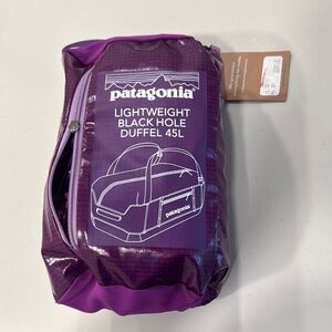Patagonia Black Hole Duffel Bag in Purple